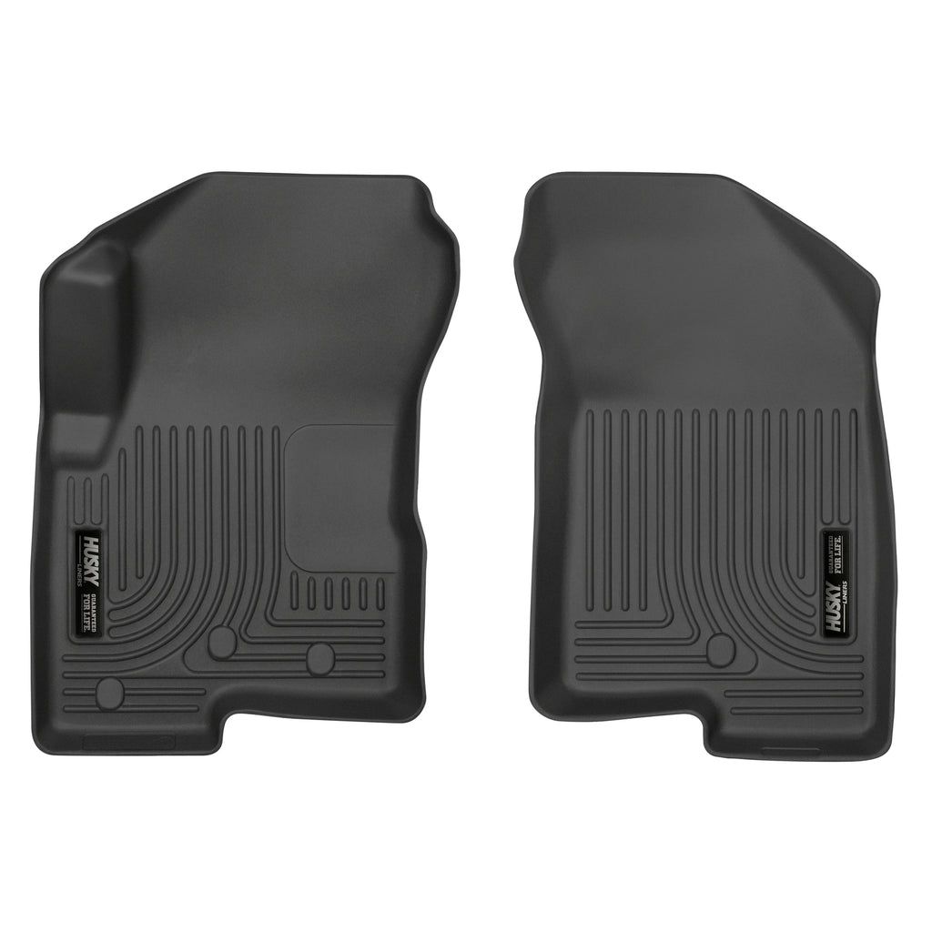 07-12-Dodge-Caliber--07-12-Jeep-Compass-Weatherbeater-Front-Row-Black-Floor-Liners