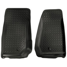 Load image into Gallery viewer, 07-12-Jeep-Wrangler-(BaseUnlimited)-Classic-Style-Black-Floor-Liners