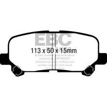 Load image into Gallery viewer, 07-13-Acura-Mdx-3.7-Greenstuff-Rear-Brake-Pads-(For-12.6In.-Rotors)