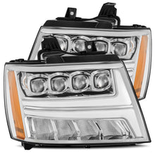 Load image into Gallery viewer, 07-13-Chevy-Avalanche-Nova-Led-Proj-Headlights-Plank-Style-Design-Chrome-WActiv-LightDrl