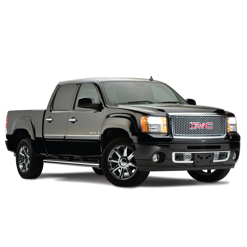 07-13-Gmc-Sierra-1500-Fleetside-Oe-Style-Flares-4Pc-69.3In-Bed---Black