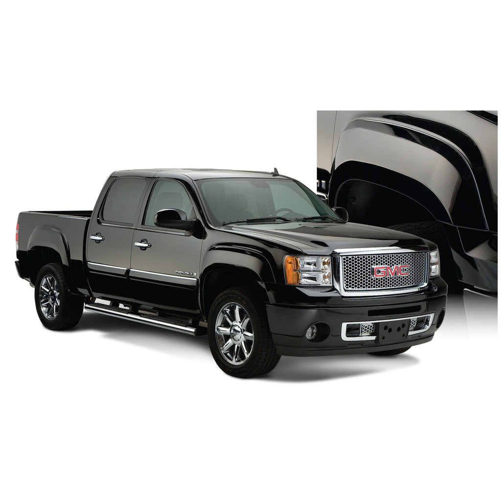07-13-Gmc-Sierra-1500-Fleetside-Oe-Style-Flares-4Pc-69.3In-Bed---Black
