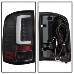07-13-Gmc-Sierra-1500-V2-Light-Bar-Led-Tail-Lights---Black-(Alt-Yd-Gs07v2-Lbled-Bk)