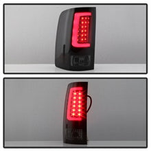 Load image into Gallery viewer, 07-13-Gmc-Sierra-1500-V2-Light-Bar-Led-Tail-Lights---Blk-Smoke-(Alt-Yd-Gs07v2-Lbled-Bsm)