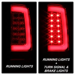 07-13-Gmc-Sierra-1500-V2-Light-Bar-Led-Tail-Lights---Red-Clear-(Alt-Yd-Gs07v2-Lbled-Rc)