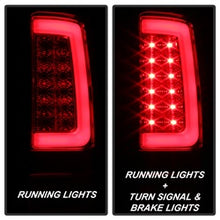 Load image into Gallery viewer, 07-13-Gmc-Sierra-1500-V2-Light-Bar-Led-Tail-Lights---Red-Clear-(Alt-Yd-Gs07v2-Lbled-Rc)