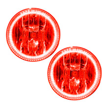 Load image into Gallery viewer, 07-13-Gmc-Yukon-Pre-Assembled-Led-Halo-Fog-Lights--Red