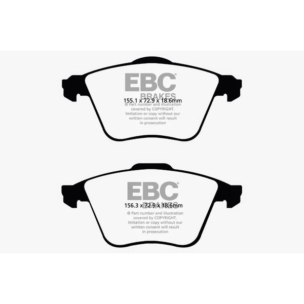 07-13-Mazda-3-2.3-Turbo-Yellowstuff-Front-Brake-Pads