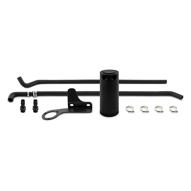 07-13-Mazda-Mazdaspeed3-Baffled-Oil-Catch-Can-Kit---Black-(Pcv-Side)