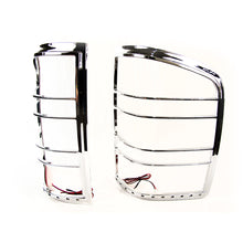 Load image into Gallery viewer, 07-13-Silverado-15002500-Led-Taillight-Bezel-W-BrakeRunning-Lights-(Chrome)