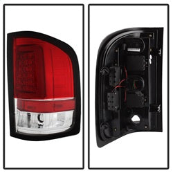 07-13-Silverado-(Will-Not-Work-W2010-921-Bulb)-V3-Tail-Lights-RdClr-Alt-Yd-Cs07v3-Lbled-Rc