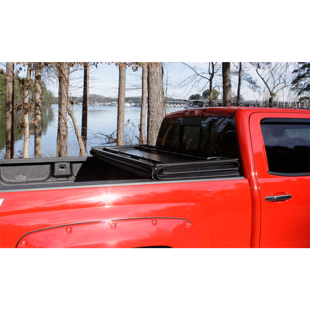 07-13-Toyota-Tundra-Fleetside-(6.5Ft.-Bed)-Hard-Fold-Tonneau-Cover---Black