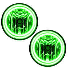 Load image into Gallery viewer, 07-13-Toyota-Tundra-Pre-Assembled-Led-Halo-Fog-Lights--Green