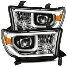 Load image into Gallery viewer, 07-13-Toyota-Tundra-Pro-Series-Projector-Headlights-Plank-Style-Chrome-WActivation-Light