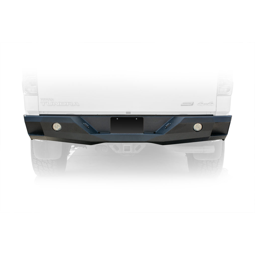 07-13-Toyota-Tundra-Rear-Bumper-Winch-Ready---Black-Powdercoat