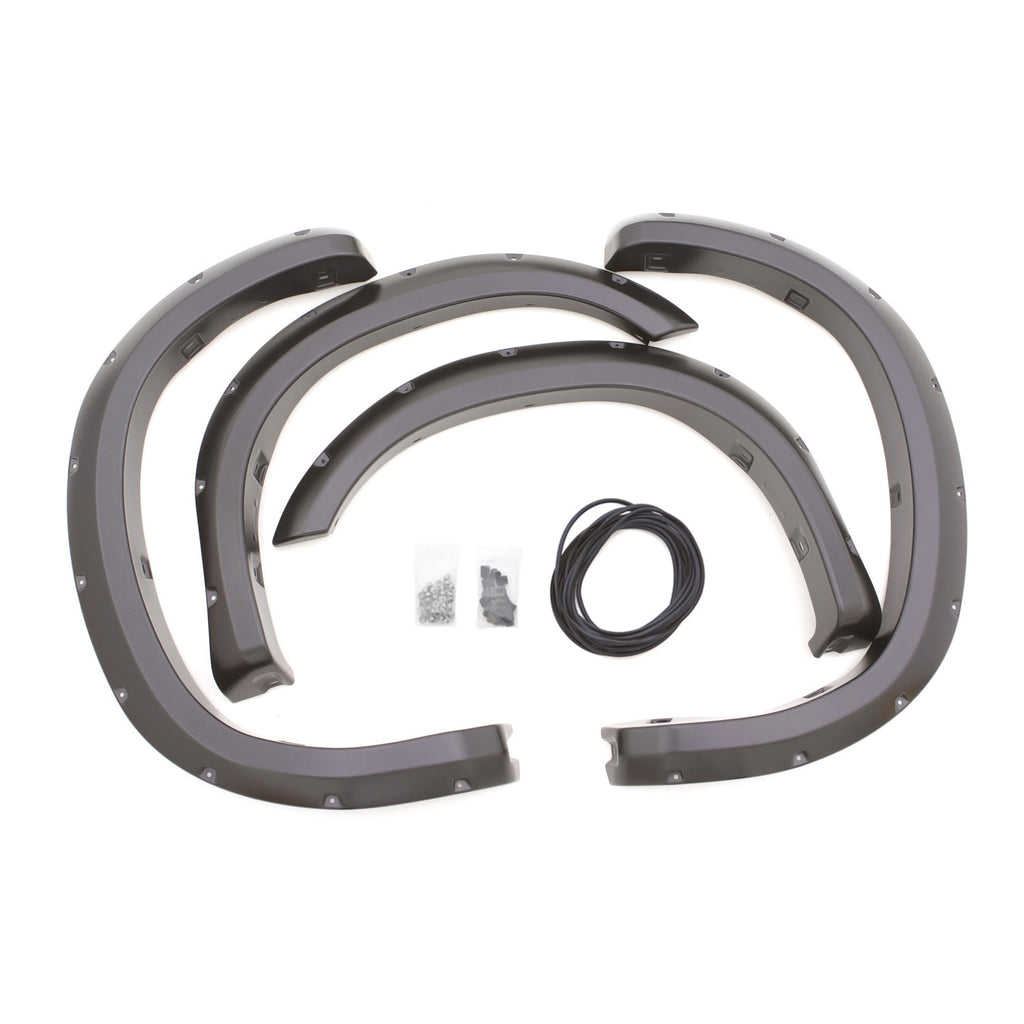 07-13-Toyota-Tundra-Rx-Rivet-Style-Smooth-Elite-Series-Fender-Flares---Black-(4-Pc.)