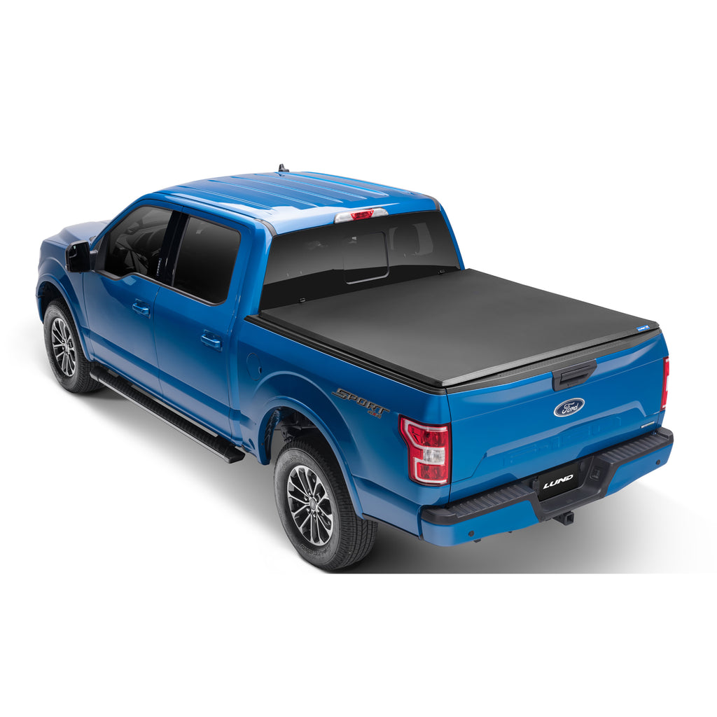 07-13-Toyota-Tundra-(6.5Ft-Bed)-Genesis-Tri-Fold-Tonneau-Cover---Black