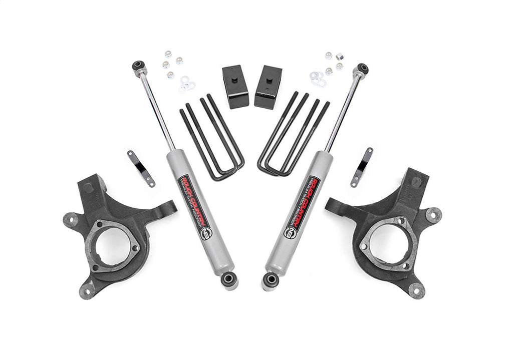Rough Country 10730 Suspension Lift Kit for Select Chevrolet Silverado 1500, GMC Sierra