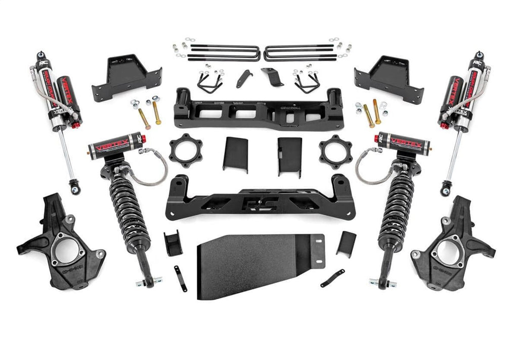 Rough Country 26450 Suspension Lift Kit w/Shocks for Select Chevrolet Silverado 1500, GMC Sierra