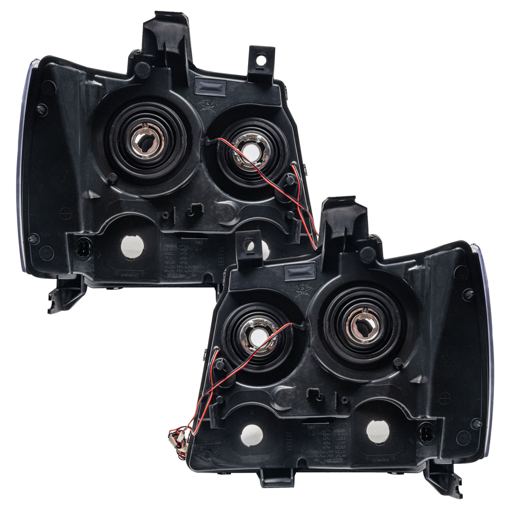 07-14-Chevrolet-Suburban-Pre-Assembled-Led-Halo-Headlights--Blue