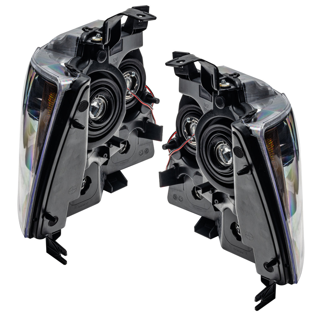 07-14-Chevrolet-Suburban-Pre-Assembled-Led-Halo-Headlights--Blue