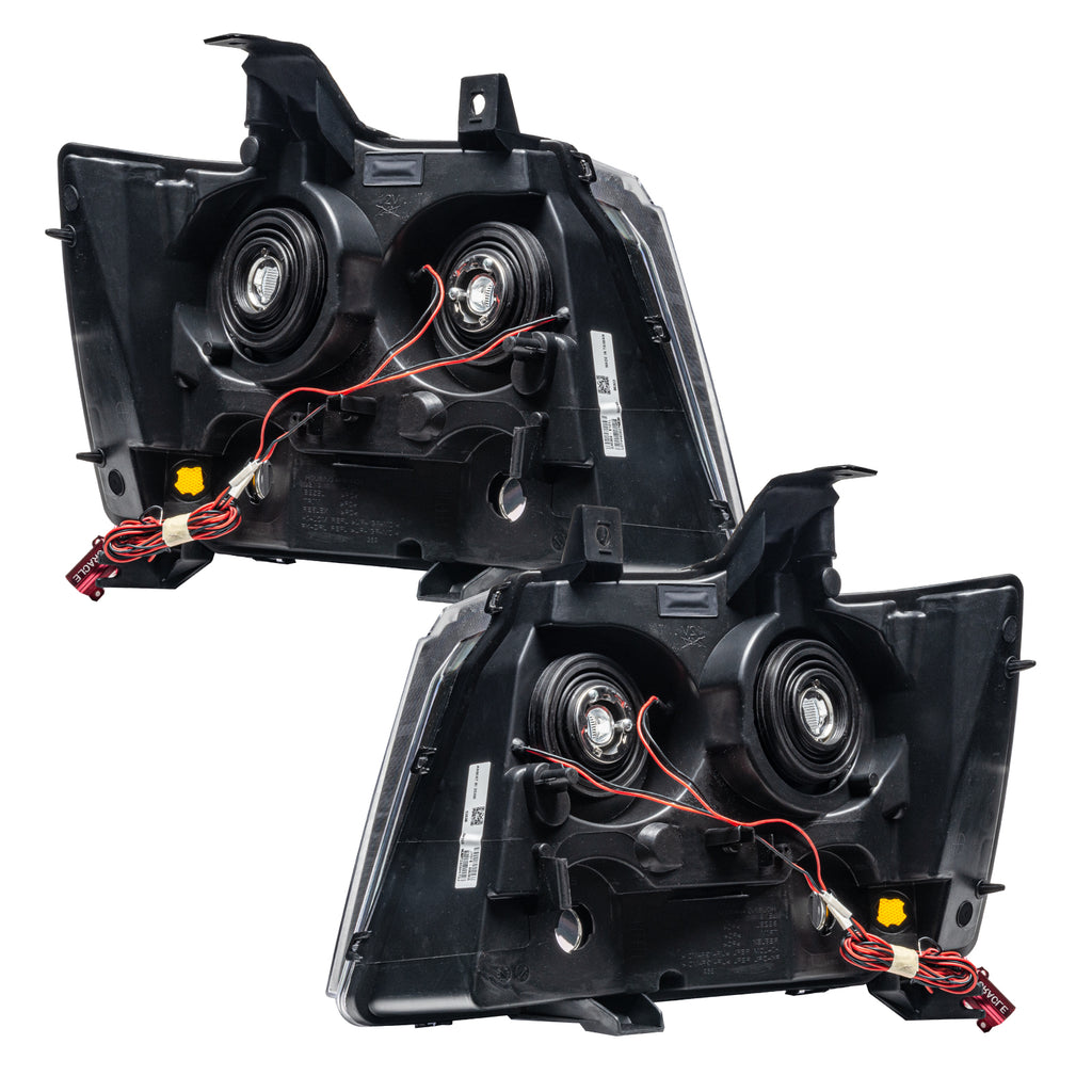07-14-Chevrolet-Suburban-Pre-Assembled-Led-Halo-Headlights--Blue