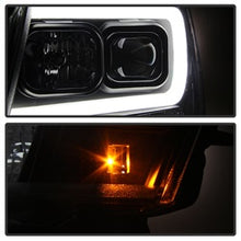 Load image into Gallery viewer, 07-14-Chevy-Suburban15002500Tahoe-V2-Projector-Headlights-Blk-Pro-Yd-Csub07v2-Drl-Bk