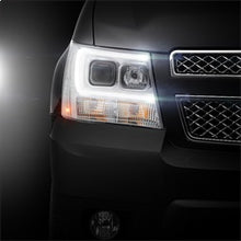 Load image into Gallery viewer, 07-14-Chevy-Suburban15002500Tahoe-V2-Projector-Headlights-Chrome-Pro-Yd-Csub07v2-Drl-C