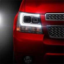Load image into Gallery viewer, 07-14-Chevy-Suburban15002500Tahoe-V2-Projector-Headlights-Smoke-Pro-Yd-Csub07v2-Drl-Sm