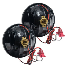 Load image into Gallery viewer, 07-14-Gmc-Sierra-Pre-Assembled-Led-Halo-Fog-Lights--Red