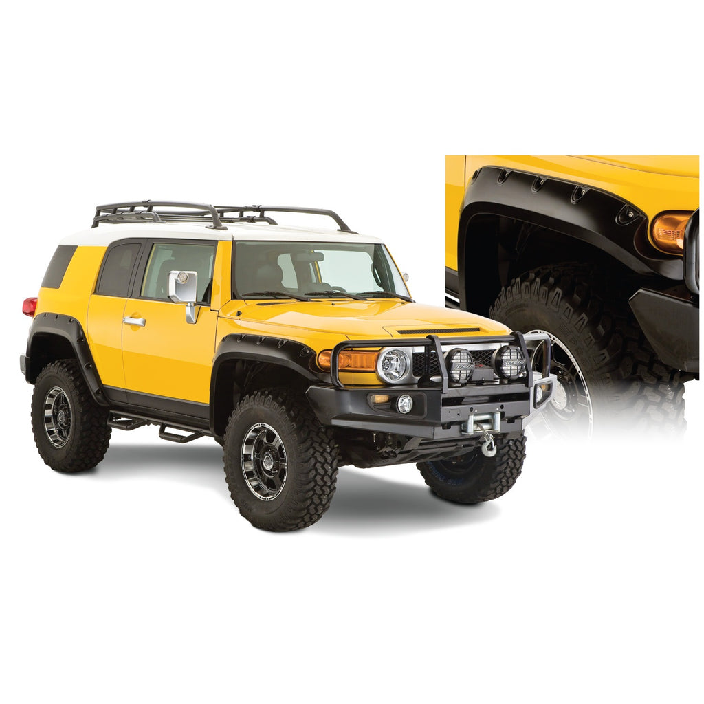 07-14-Toyota-Fj-Cruiser-Pocket-Style-Flares-4Pc---Black