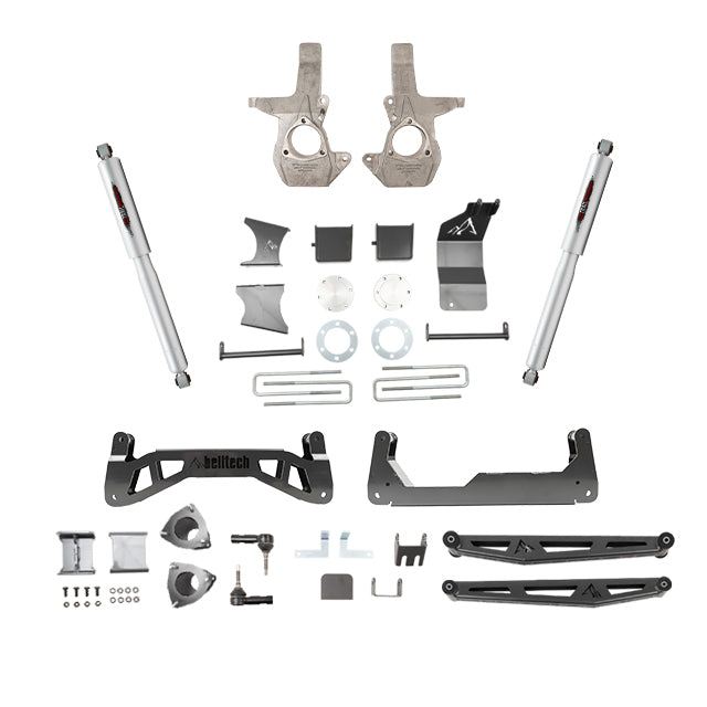 07-16-Chevrolet-Silverado--Gmc-Sierra-1500-4Wd-7-9In-Suspension-Lift-Kit-W-Shocks