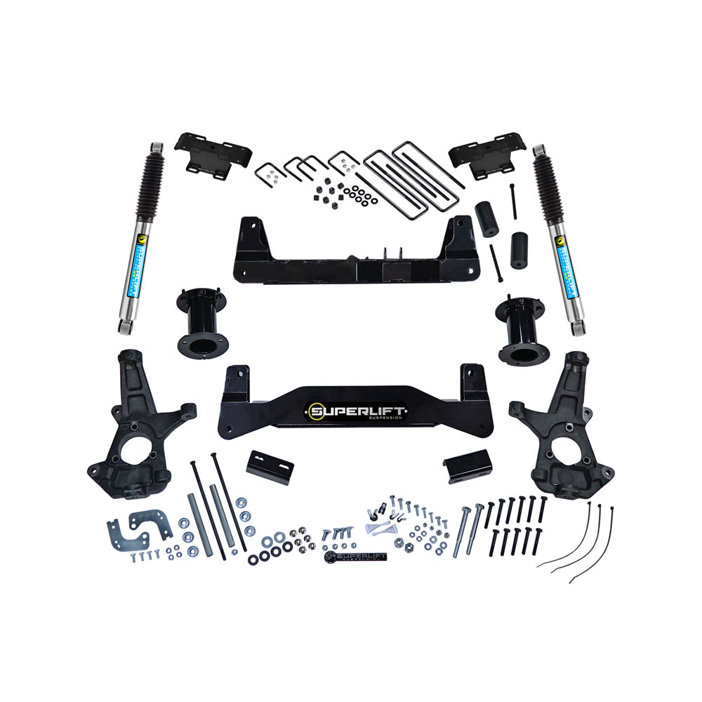 07-16-Chevy-Silv-1500-2Wd-6.5In-Lift-Kit-W-Cast-Steel-Control-Arms--Bilstein-Shocks