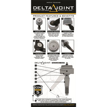 Load image into Gallery viewer, 07-16-Gm-1500-Tubular-Upper-Control-Arm-Delta-Joint-Kit-(Small-Taper)