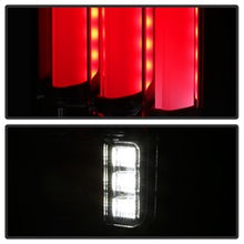 Load image into Gallery viewer, 07-16-Jeep-Wrangler-Verison-2-Light-Bar-Led-Tail-Lights---Smoke-(Alt-Yd-Jwa07v2-Lbled-Bsm)