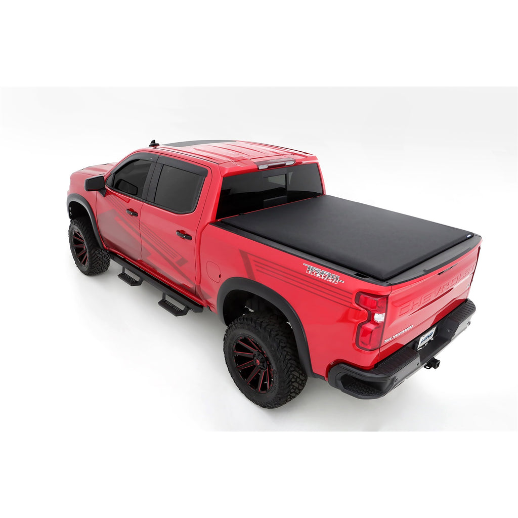 07-17-Chevy-Silverado-1500-(6.5Ft.-Bed)-Genesis-Roll-Up-Tonneau-Cover---Black