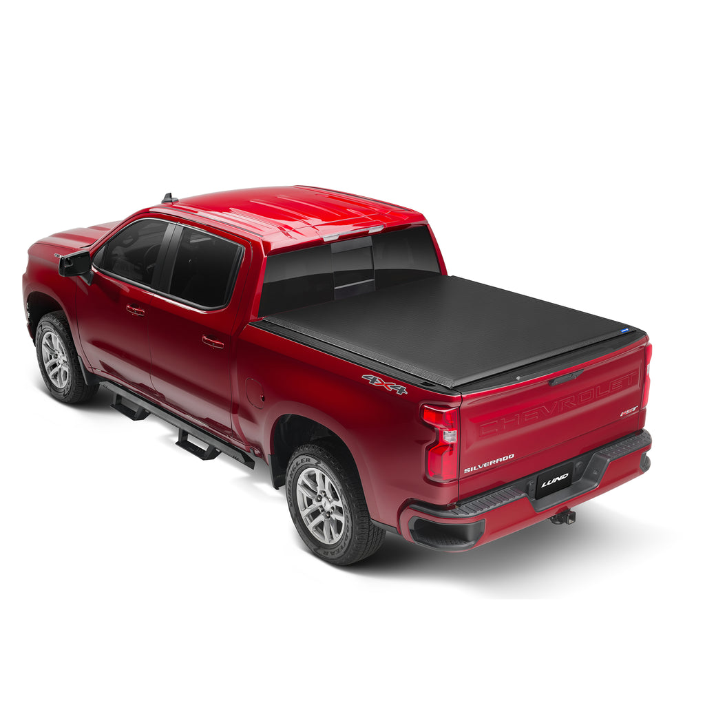 07-17-Chevy-Silverado-1500-(6.5Ft.-Bed)-Genesis-Roll-Up-Tonneau-Cover---Black