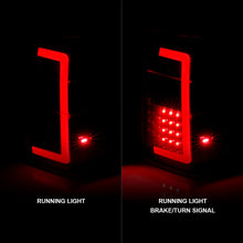 Load image into Gallery viewer, 07-17-Ford-Expedition-Led-Taillights-W-Light-Bar-Black-Housing-Smoke-Lens