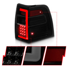 Load image into Gallery viewer, 07-17-Ford-Expedition-Led-Taillights-W-Light-Bar-Black-Housing-Smoke-Lens