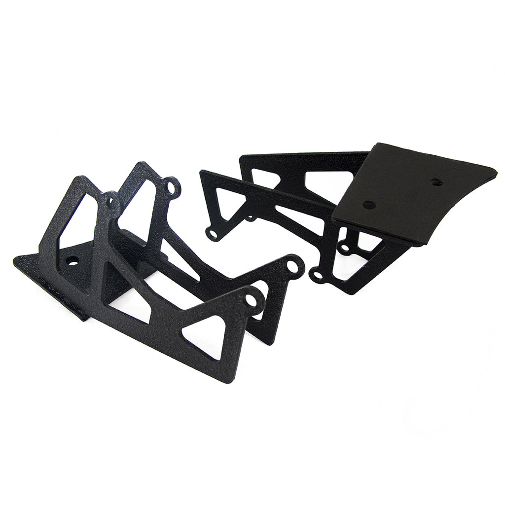 07-17-Jeep-Wrangler-Dual-3X3-Spot-Light-Window-Pillar-Brackets-(Style-1)