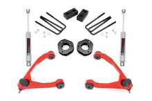 Load image into Gallery viewer, Rough Country 19831RED Suspension Lift Kit w/Shocks for Select Chevrolet Silverado 1500, GMC Sierra