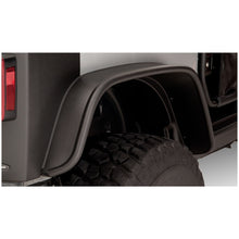 Load image into Gallery viewer, 07-18-Jeep-Wrangler-Flat-Style-Flares-2Pc-Fits-2-Door-Sport-Utility-Only---Black