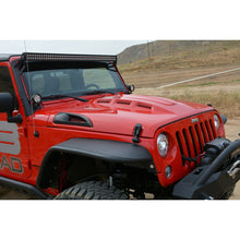 Load image into Gallery viewer, 07-18-Jeep-Wrangler-Jk-Metal-Heat-Dispersion-Hood---Primer-Black