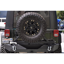 Load image into Gallery viewer, 07-18-Jeep-Wrangler-Jk-Rear-Bumper-W-Tire-Carrier--Tapered-Bearing
