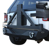 DV8 Offroad RBSTTB-01BR Jeep Stubby Rear Bumper; BRG Carrier