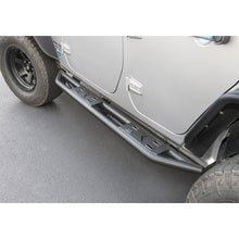 Load image into Gallery viewer, 07-18-Jeep-Wrangler-Jk-Unlimited-Trailcrawler-Rock-Slider--Rocker-Guard---Black
