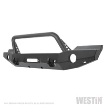 Load image into Gallery viewer, 07-18-Jeep-Wrangler-Jk-Wj2-Full-Width-Front-Bumper-WBull-Bar-Textured-Black