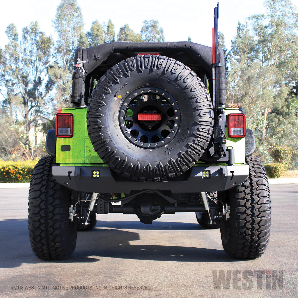 07-18-Jeep-Wrangler-Jk-Wj2-Rear-Bumper---Textured-Black