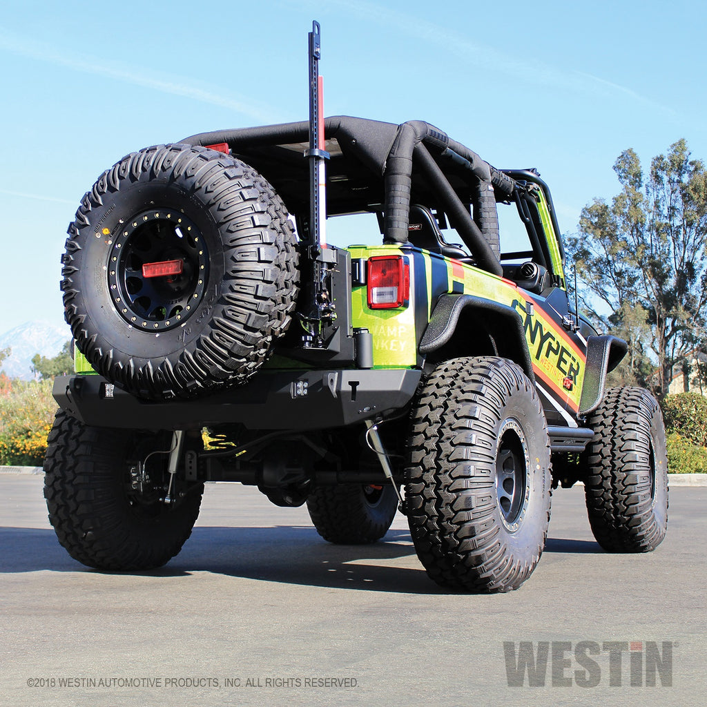 07-18-Jeep-Wrangler-Jk-Wj2-Rear-Bumper---Textured-Black