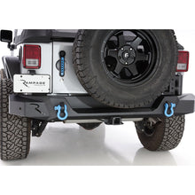 Load image into Gallery viewer, 07-18-Jeep-Wrangler-Jk-(Incl.-Unlimited)-Trailguard-Rear-Bumper---Black